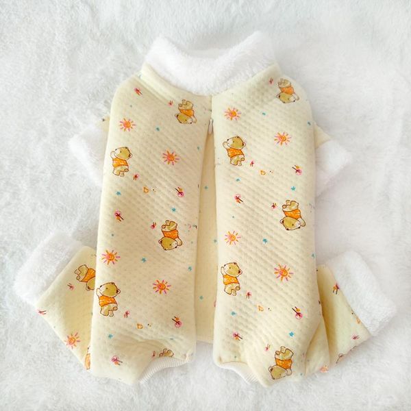 dog apparel 100% cotton pajamas jumpsuit winter soft fleece clothes teddy yorkshire pomeranian poodle schnauzer pet clothing
dog apparel 100% cotton pajamas jumpsuit winter soft fleece clothes teddy yorkshire pomeranian poodle schnauzer pet clothing