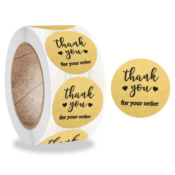 gift wrap 500pcs thank you for your order kraft stickers handmade package seal label small shop wedding stationery scrapbooking d
gift wrap 500pcs thank you for your order kraft stickers handmade package seal label small shop wedding stationery scrapbooking d