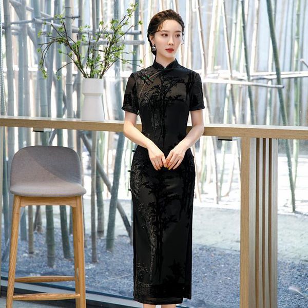 ethnic clothing black mandarin collar banquet dress gown vintage satin women qipao chinese traditional cheongsam short sleeve slim vest, Red
ethnic clothing black mandarin collar banquet dress gown vintage satin women qipao chinese traditional cheongsam short sleeve slim vest, Red
