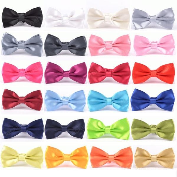 men bow tie formal necktie man mixed solid color butterfly wedding party fashion business weddinga bows ties, Red;brown
men bow tie formal necktie man mixed solid color butterfly wedding party fashion business weddinga bows ties, Red;brown