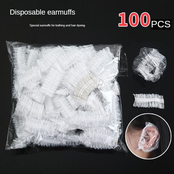 disposable hairdressing earmuffs salon clear ear cover protection protect cap color styling tool shower caps
disposable hairdressing earmuffs salon clear ear cover protection protect cap color styling tool shower caps