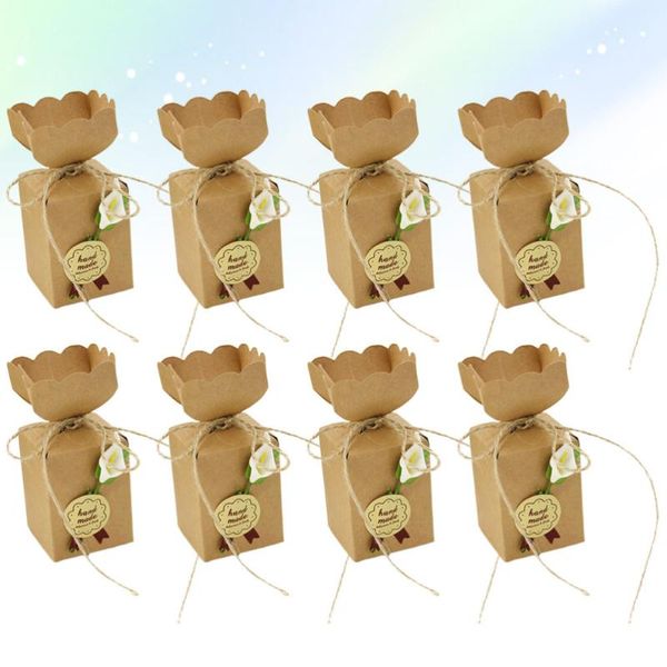 50pcs wedding candy box diy chocolate biscuits cookies cases presents gifts boxes for home party festival (kraft paper + whi gift wrap
50pcs wedding candy box diy chocolate biscuits cookies cases presents gifts boxes for home party festival (kraft paper + whi gift wrap