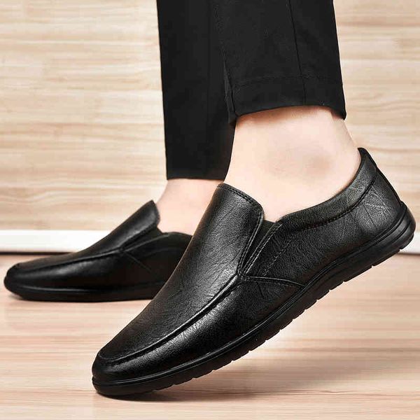 dress shoes 2021fashion men original genuine leather casual classic loafers flat moccasins slip on breathable flats yvgo, Black
dress shoes 2021fashion men original genuine leather casual classic loafers flat moccasins slip on breathable flats yvgo, Black