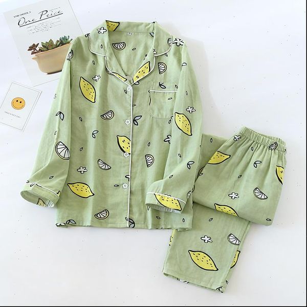 pajamas sets 100% gauze cotton womens sleepwears cartoon printed pyjamas 2pcs turn down neck shirt pants comfort nature sleepwear, Black;red
pajamas sets 100% gauze cotton womens sleepwears cartoon printed pyjamas 2pcs turn down neck shirt pants comfort nature sleepwear, Black;red