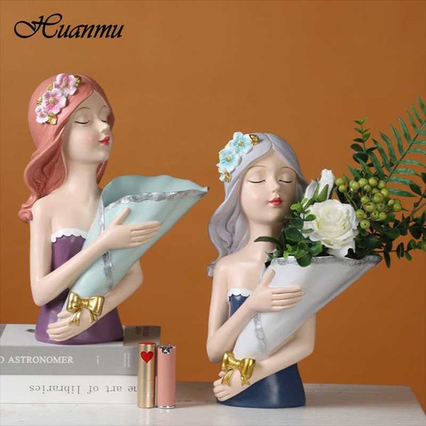 vases flower girl resin sculpture character model vase modern home decor living room bedroom countergift nordic
vases flower girl resin sculpture character model vase modern home decor living room bedroom countergift nordic
