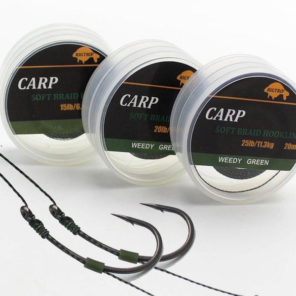 braid line 20m camo green carp fishing soft hooklinks strand wire hook links non coated for rigs tackle
braid line 20m camo green carp fishing soft hooklinks strand wire hook links non coated for rigs tackle