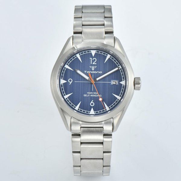 wristwatches tandorio 41mm men's mechanical watch 24 jewels japan nh35a automatic movement calendar sapphire crystal luminous marks, Slivery;brown
wristwatches tandorio 41mm men's mechanical watch 24 jewels japan nh35a automatic movement calendar sapphire crystal luminous marks, Slivery;brown