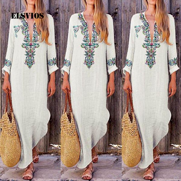 casual dresses elsvios 3xl women holidays maxi long dress v neck retro floral print flare sleeve loose vintage, Black;gray
casual dresses elsvios 3xl women holidays maxi long dress v neck retro floral print flare sleeve loose vintage, Black;gray