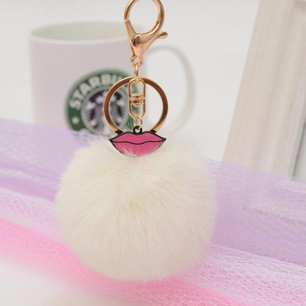 keychains felyskep fashion imiated fur ball keychain with lip pom plush key chain keyring for women holder 140wa, Silver
keychains felyskep fashion imiated fur ball keychain with lip pom plush key chain keyring for women holder 140wa, Silver