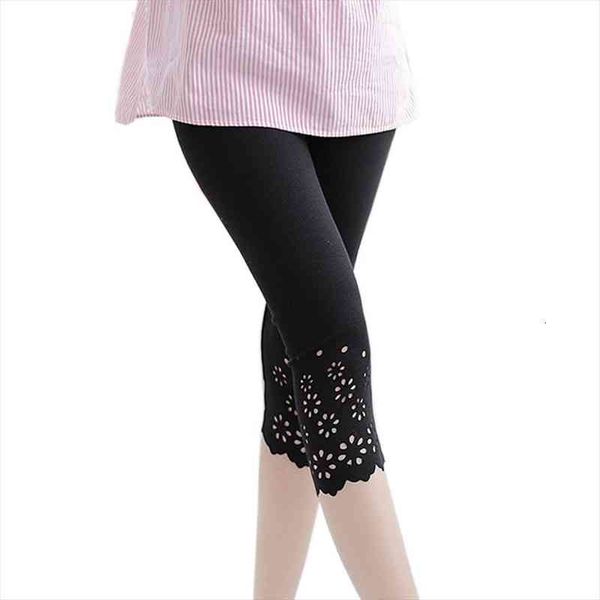 m-xxl casual summer cotton women leggings knitted flower solid color midi leggins work out girls stretched pants, Black
m-xxl casual summer cotton women leggings knitted flower solid color midi leggins work out girls stretched pants, Black