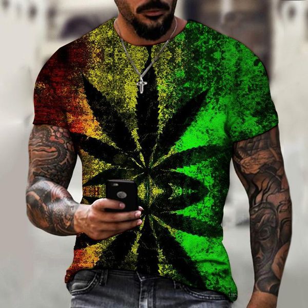 men's t-shirts simple pattern 3d plant leaf printing casual t-shirt fashion personality loose trend harajuku cool shirt, White;black
men's t-shirts simple pattern 3d plant leaf printing casual t-shirt fashion personality loose trend harajuku cool shirt, White;black