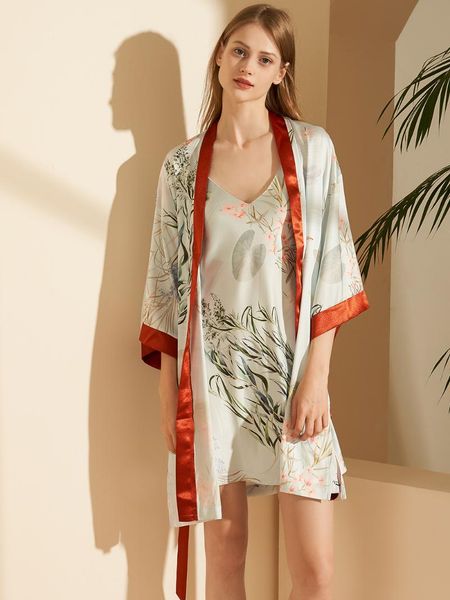women's sleepwear night dress women summer silk lingerie pijiama satin autumn bathrobe pajamas gown korean 2 piece pajama set, Black;red
women's sleepwear night dress women summer silk lingerie pijiama satin autumn bathrobe pajamas gown korean 2 piece pajama set, Black;red