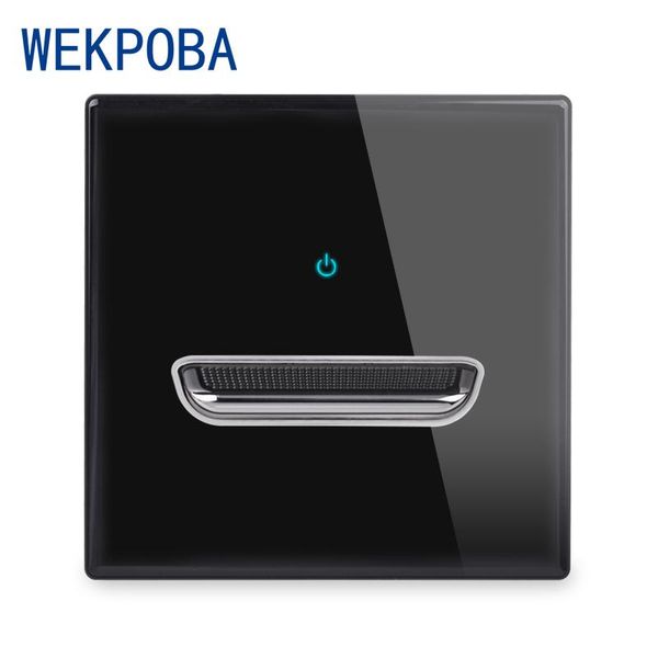 smart home control wekpoba 1/2/3/4 gang 1/2 way toggle on/off passage wall light switch switched stair with blue backlight glass panel black
smart home control wekpoba 1/2/3/4 gang 1/2 way toggle on/off passage wall light switch switched stair with blue backlight glass panel black