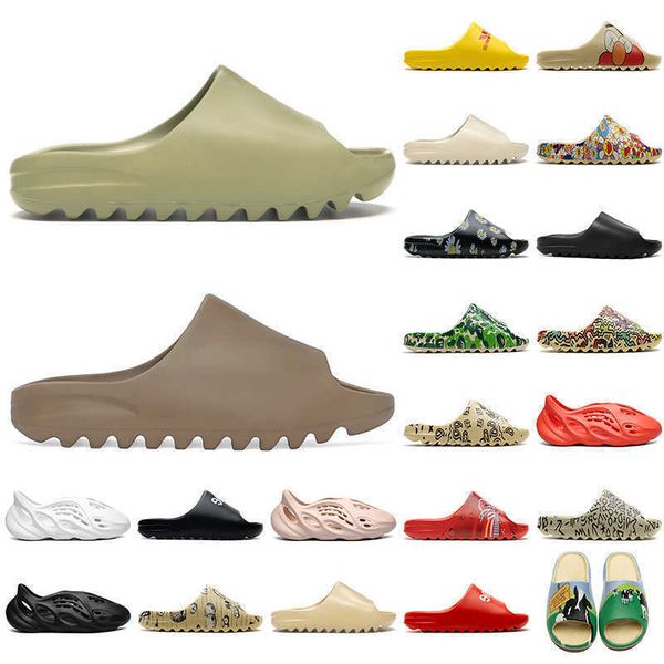 factory fashion women mens kanye slides 2021 eva slipper slippers sandals resin desert sand bone earth brown luxurys designers flip flops si, Black
factory fashion women mens kanye slides 2021 eva slipper slippers sandals resin desert sand bone earth brown luxurys designers flip flops si, Black