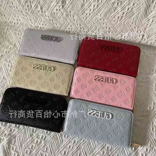 gs simple letter embossed long wallet certificate bag solid color large capacity medium and
gs simple letter embossed long wallet certificate bag solid color large capacity medium and