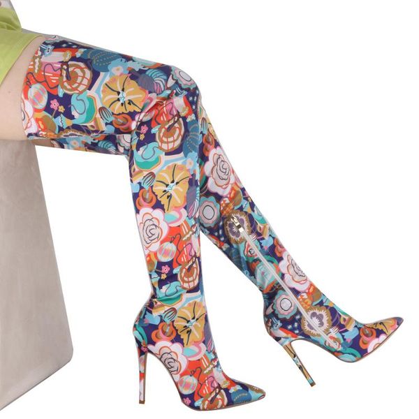 boots womens pointed toe floral mixed colors stretchy ankle&over the knee stilettos high heel shoes plus size 2021, Black
boots womens pointed toe floral mixed colors stretchy ankle&over the knee stilettos high heel shoes plus size 2021, Black