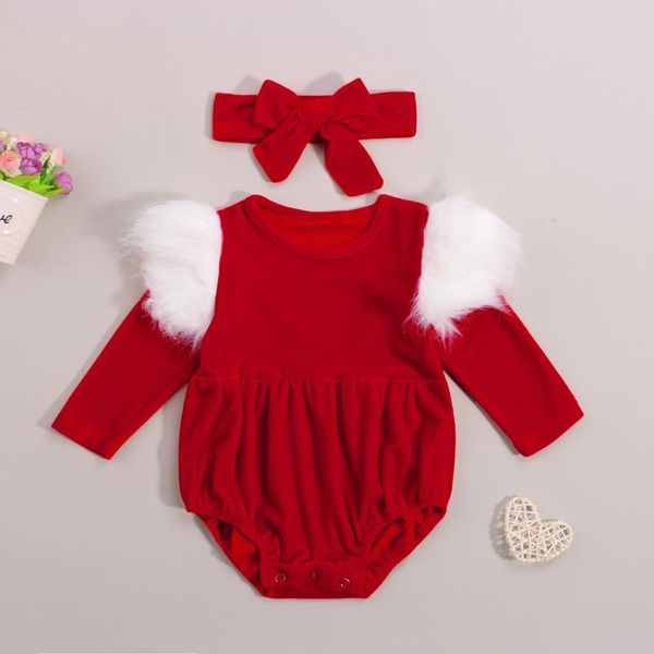 rompers christmas baby girls 2pcs fall winter romper outfits faux fur ruffle trim long sleeve jumpsuit with headband set toddler costume, Blue
rompers christmas baby girls 2pcs fall winter romper outfits faux fur ruffle trim long sleeve jumpsuit with headband set toddler costume, Blue