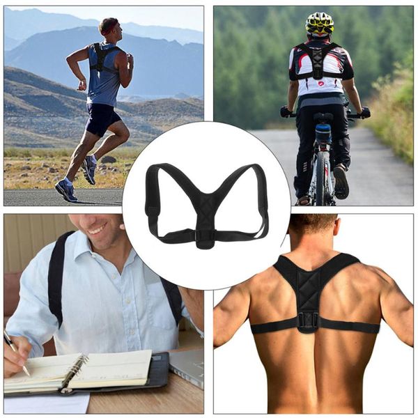 back support 27-36 inch spine posture corrector protection shoulder correction band humpback pain relief brac, Black;blue
back support 27-36 inch spine posture corrector protection shoulder correction band humpback pain relief brac, Black;blue