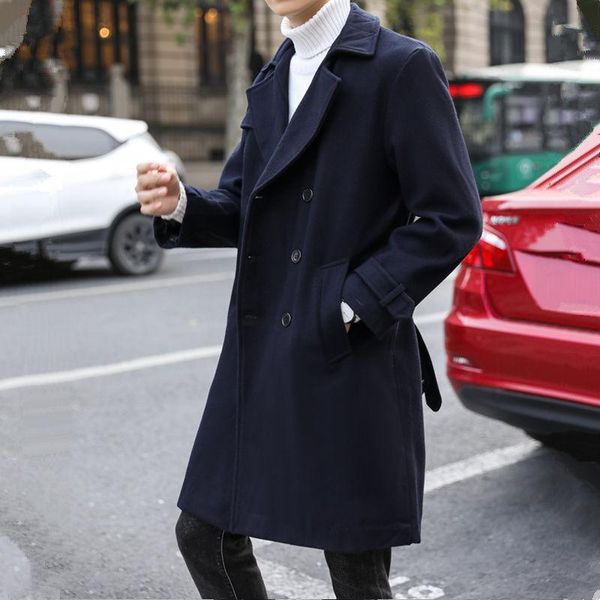 men's wool & blends overcoat double breasted trench coat bigger size 9xl black navy with belt lapel casual outwear autumn t43
men's wool & blends overcoat double breasted trench coat bigger size 9xl black navy with belt lapel casual outwear autumn t43