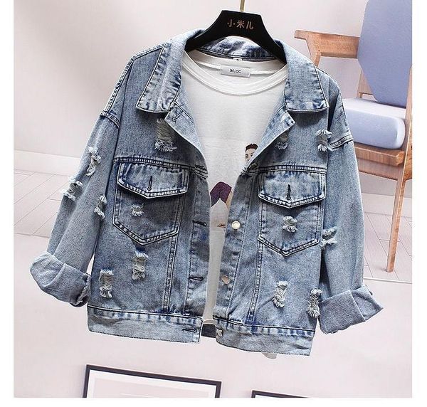 women's jackets portrait print women jeans jacket with eyelet 2021 fashion summer streetwear denim beading coat loose vintage outwear, Black;brown
women's jackets portrait print women jeans jacket with eyelet 2021 fashion summer streetwear denim beading coat loose vintage outwear, Black;brown