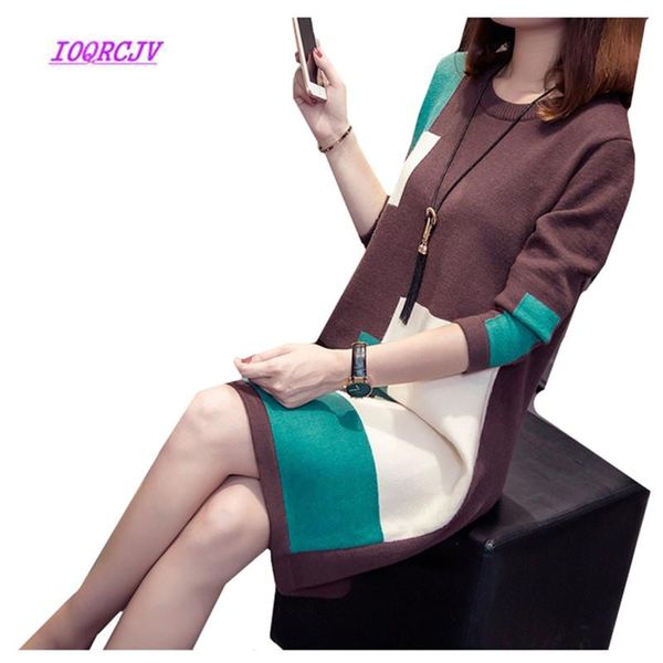 casual dresses winter women's sweater dress plus size 4xl loose long knit pullover autumn girls b111, Black;gray
casual dresses winter women's sweater dress plus size 4xl loose long knit pullover autumn girls b111, Black;gray
