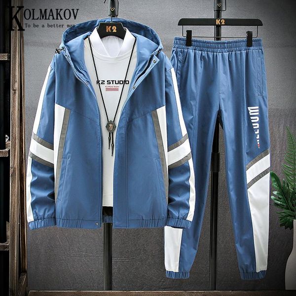 men's tracksuits kolmakov jacket suit in the spring of outdoor sport casual and handsome hooded male fitted coat size -4xl, Gray
men's tracksuits kolmakov jacket suit in the spring of outdoor sport casual and handsome hooded male fitted coat size -4xl, Gray