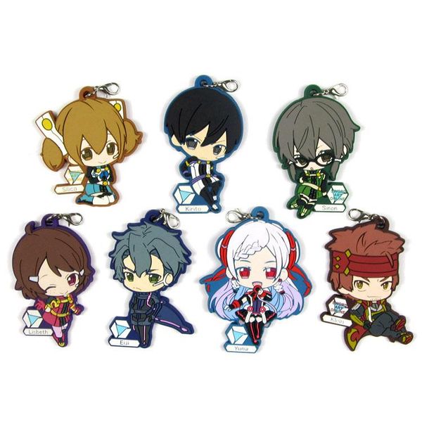 keychains 2021 sword art online original japanese anime figure rubber silicone sweet smell mobile phone charms/key chain/strap d154, Silver
keychains 2021 sword art online original japanese anime figure rubber silicone sweet smell mobile phone charms/key chain/strap d154, Silver