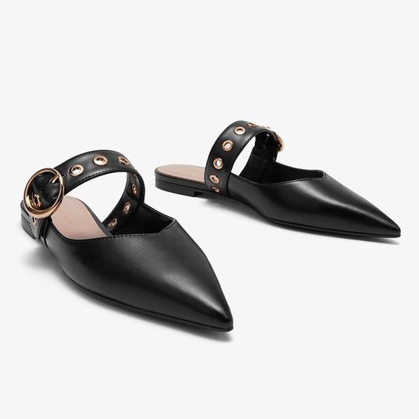 sandals zapatillas de plano con remaches metal para mujer, zapatos femeninos verano, 2021, Black
sandals zapatillas de plano con remaches metal para mujer, zapatos femeninos verano, 2021, Black