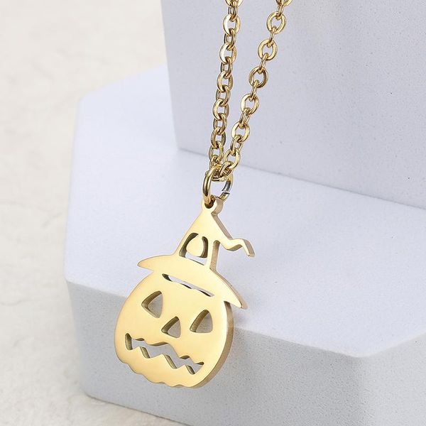 pendant necklaces fashion stainless steel pumpkin head necklace halloween party gold silver color accessories creative jewelry gift
pendant necklaces fashion stainless steel pumpkin head necklace halloween party gold silver color accessories creative jewelry gift