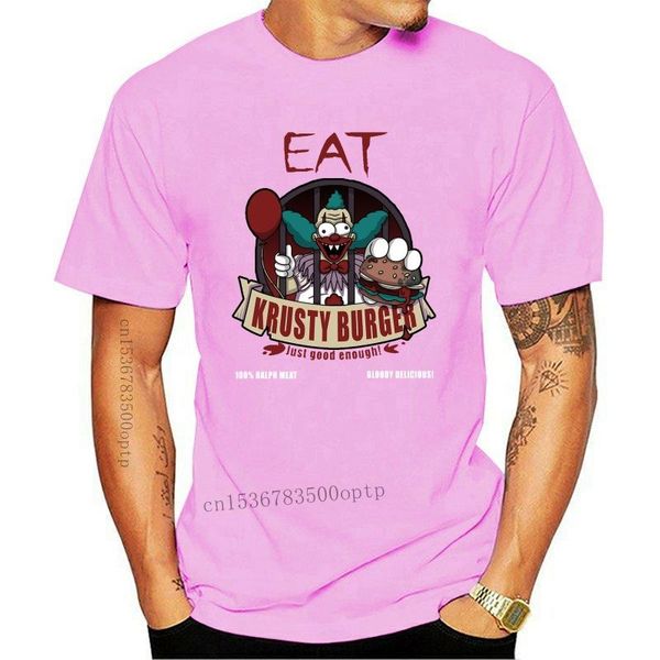 men's t-shirts printed camiseta eat krusty burger t-shirt masculina women, White;black
men's t-shirts printed camiseta eat krusty burger t-shirt masculina women, White;black