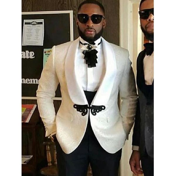 men's suits & blazers 3 pieces men for wedding 2021 terno white floral jacket with black pants business prom groom tuxedo male fashion, White;black
men's suits & blazers 3 pieces men for wedding 2021 terno white floral jacket with black pants business prom groom tuxedo male fashion, White;black