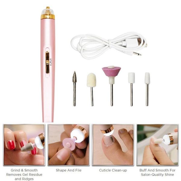 nail drill & accessories 5 in 1 electric file manicure pedicure set usb charging led lights art tools care mini portable multi function
nail drill & accessories 5 in 1 electric file manicure pedicure set usb charging led lights art tools care mini portable multi function