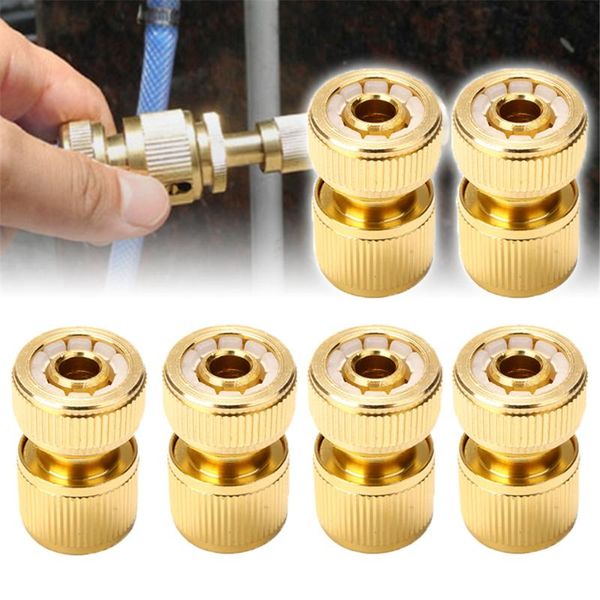 10pcs quick water pipe connectors hose tap adaptor universal brass connector for 1/2 "watering garden irrigation set watering equipment
10pcs quick water pipe connectors hose tap adaptor universal brass connector for 1/2 "watering garden irrigation set watering equipment