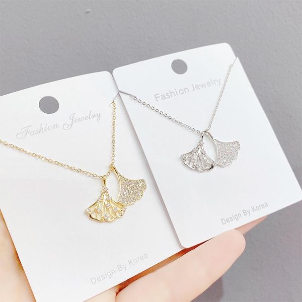 pendant necklaces ginkgo leaf shape hollow necklace female gold fan clavicle chain ornament wholesale, Silver
pendant necklaces ginkgo leaf shape hollow necklace female gold fan clavicle chain ornament wholesale, Silver