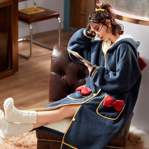 women's sleepwear robe women winter sleepwar flannel bathrobe thicken warm bath gown kimono home clothes long nightgown dressing ospv, Black;red
women's sleepwear robe women winter sleepwar flannel bathrobe thicken warm bath gown kimono home clothes long nightgown dressing ospv, Black;red