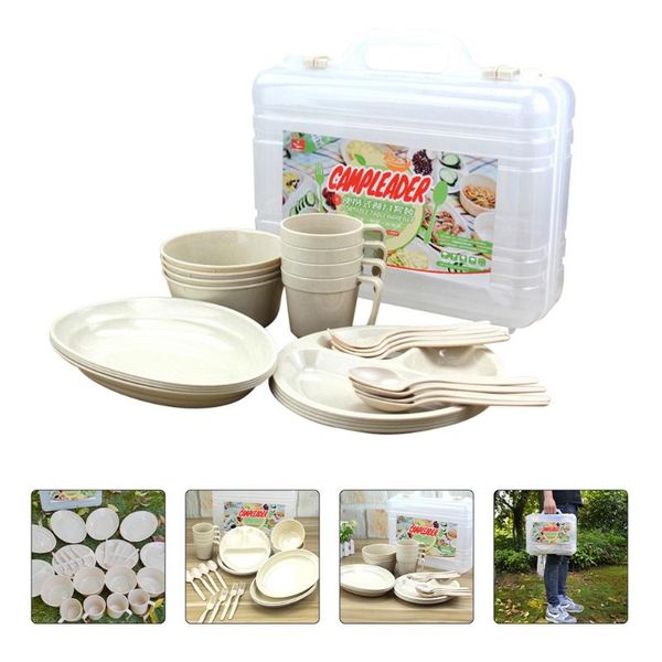 flatware sets 1 set/24pcs plastic camping tableware portable picnic plates dish cups
flatware sets 1 set/24pcs plastic camping tableware portable picnic plates dish cups