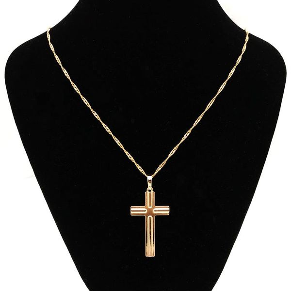 pendants christmas jesus cross pendant necklace men gold necklaces christening collier croix colar de cruz collana croce p0220, Black
pendants christmas jesus cross pendant necklace men gold necklaces christening collier croix colar de cruz collana croce p0220, Black