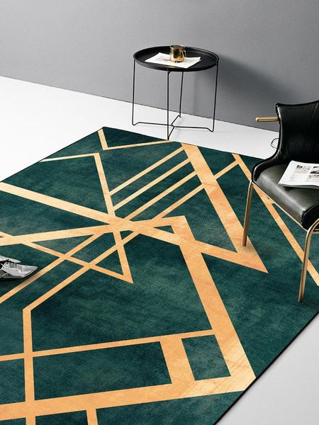 carpets retro light luxury dark green gold line door mat digital printing crystal fleece non slip bedside kitchen living room carpet
carpets retro light luxury dark green gold line door mat digital printing crystal fleece non slip bedside kitchen living room carpet