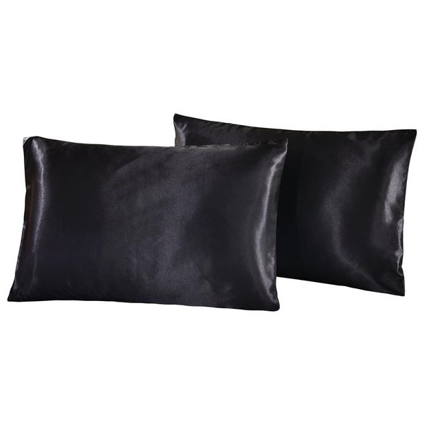 pillow case 2pcs/lot solid color silk-like summer soft cover us uk ru size pillowcase el home bedding black white pink a pair #315
pillow case 2pcs/lot solid color silk-like summer soft cover us uk ru size pillowcase el home bedding black white pink a pair #315