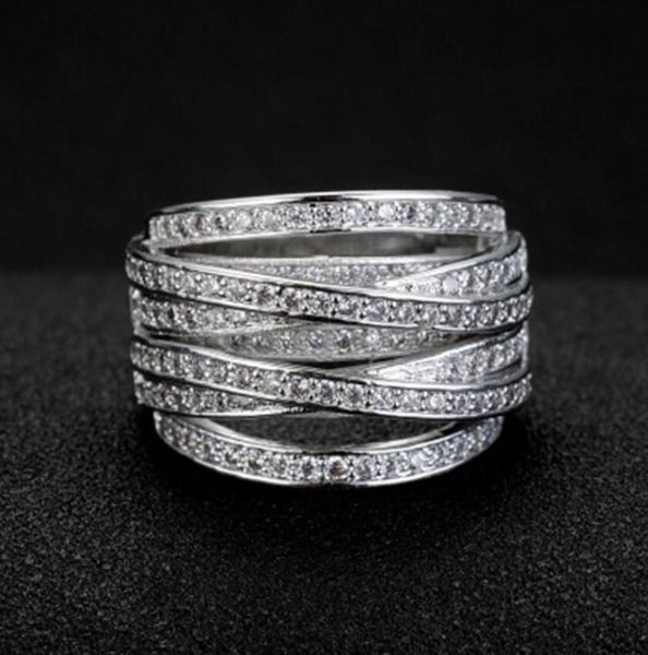 wedding rings classic jewelry 925 sterling silver pave white clear 5a cubic zircon cz cross party women bridal ring set, Slivery;golden
wedding rings classic jewelry 925 sterling silver pave white clear 5a cubic zircon cz cross party women bridal ring set, Slivery;golden