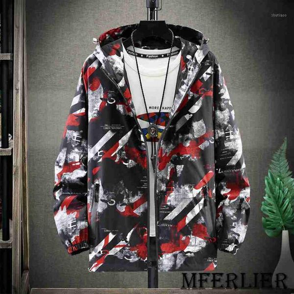men's jackets autumn men hooded plus size 9xl 10xl fashion camouflage jacket zipper with pocket high street cool casual out door coat, Black;brown
men's jackets autumn men hooded plus size 9xl 10xl fashion camouflage jacket zipper with pocket high street cool casual out door coat, Black;brown