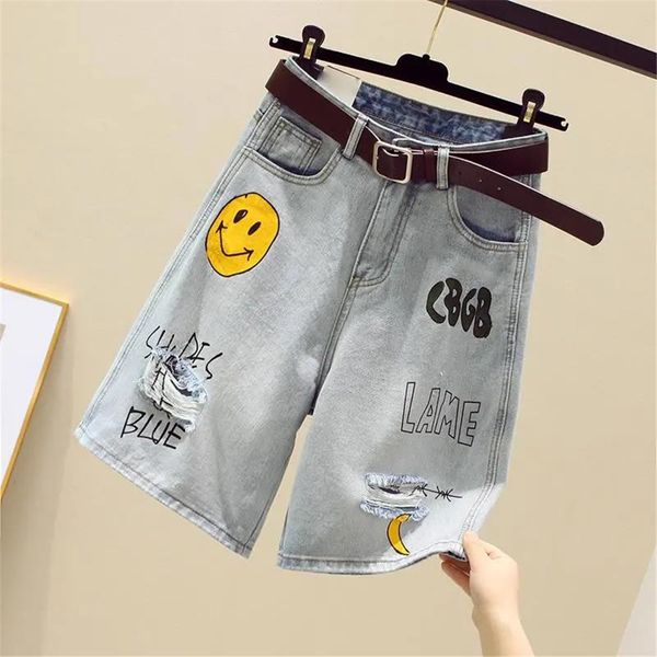 women's shorts you'll see smile girls'jeans straight harajuku shorts short leisure from korean women ulzzang in street fashio, White;black
women's shorts you'll see smile girls'jeans straight harajuku shorts short leisure from korean women ulzzang in street fashio, White;black