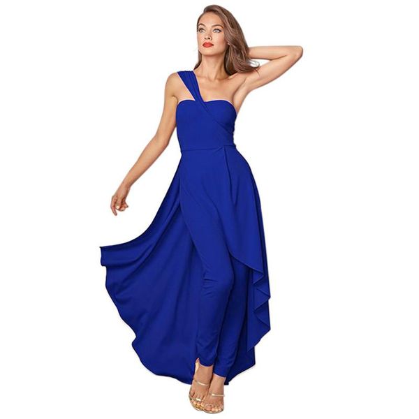women's jumpsuits & rompers women one shoulder sleeveless high waist skinny maxi jumpsutis summer evening party club romper overalls pl, Black;white
women's jumpsuits & rompers women one shoulder sleeveless high waist skinny maxi jumpsutis summer evening party club romper overalls pl, Black;white