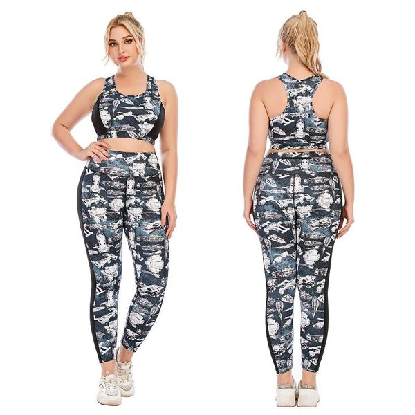 yoga outfit print suit for fitness big size bra leggings women sportwear workout clothes patchwork gym set with pocket sport 3xl
yoga outfit print suit for fitness big size bra leggings women sportwear workout clothes patchwork gym set with pocket sport 3xl