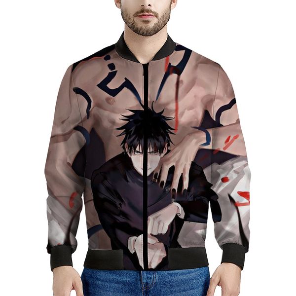 jujutsu kaisen pointed fingers pattern men s baseball jacket comfortable fashion travel sports party commuter, Black;brown
jujutsu kaisen pointed fingers pattern men s baseball jacket comfortable fashion travel sports party commuter, Black;brown