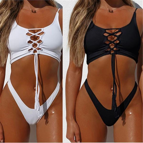 women's swimwear women two-piece swimming clothes set solid color bikini + shorts black/ white summer female, White;black
women's swimwear women two-piece swimming clothes set solid color bikini + shorts black/ white summer female, White;black