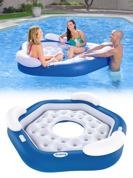 pool & accessories three people floating row swim ring inflatable float indoor outdoor lounge for men women water fun
pool & accessories three people floating row swim ring inflatable float indoor outdoor lounge for men women water fun