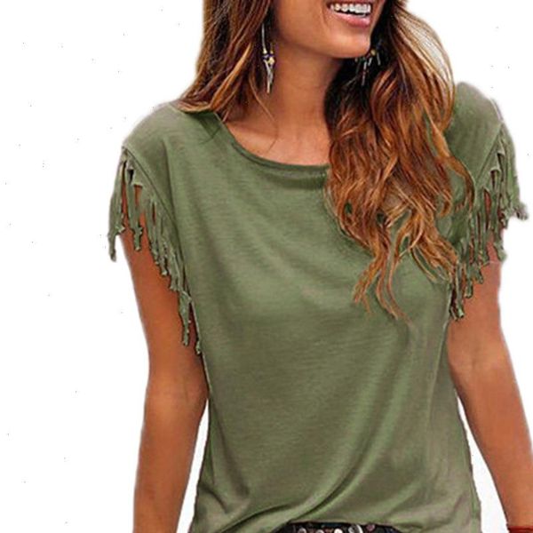 womens tassel women t shirt knot summer fashion o neck short sleeve solid color tee wdc4486, White
womens tassel women t shirt knot summer fashion o neck short sleeve solid color tee wdc4486, White