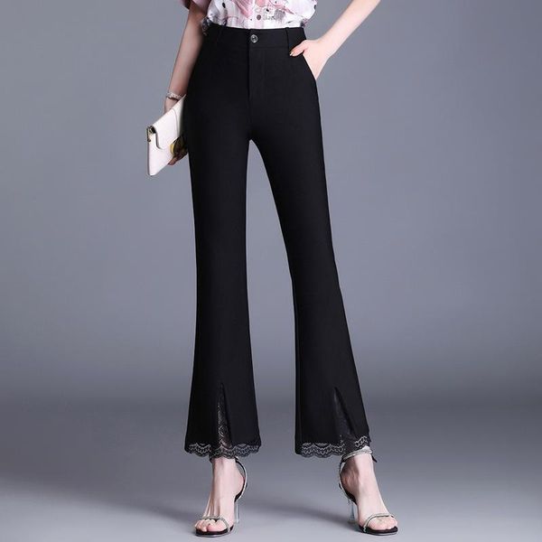 women's pants & capris women fashion plus size 4xl splice lace black skinny bell bottom 2021 summer high waist elegant slim suit flare, Black;white
women's pants & capris women fashion plus size 4xl splice lace black skinny bell bottom 2021 summer high waist elegant slim suit flare, Black;white