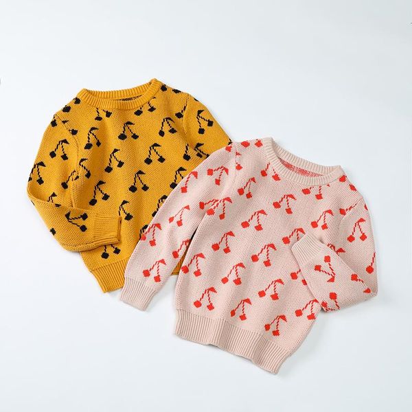 cherry kids sweaters spring winter baby boys girls warm pullover knitted bottoming thicken children's clothes high quality, Blue
cherry kids sweaters spring winter baby boys girls warm pullover knitted bottoming thicken children's clothes high quality, Blue